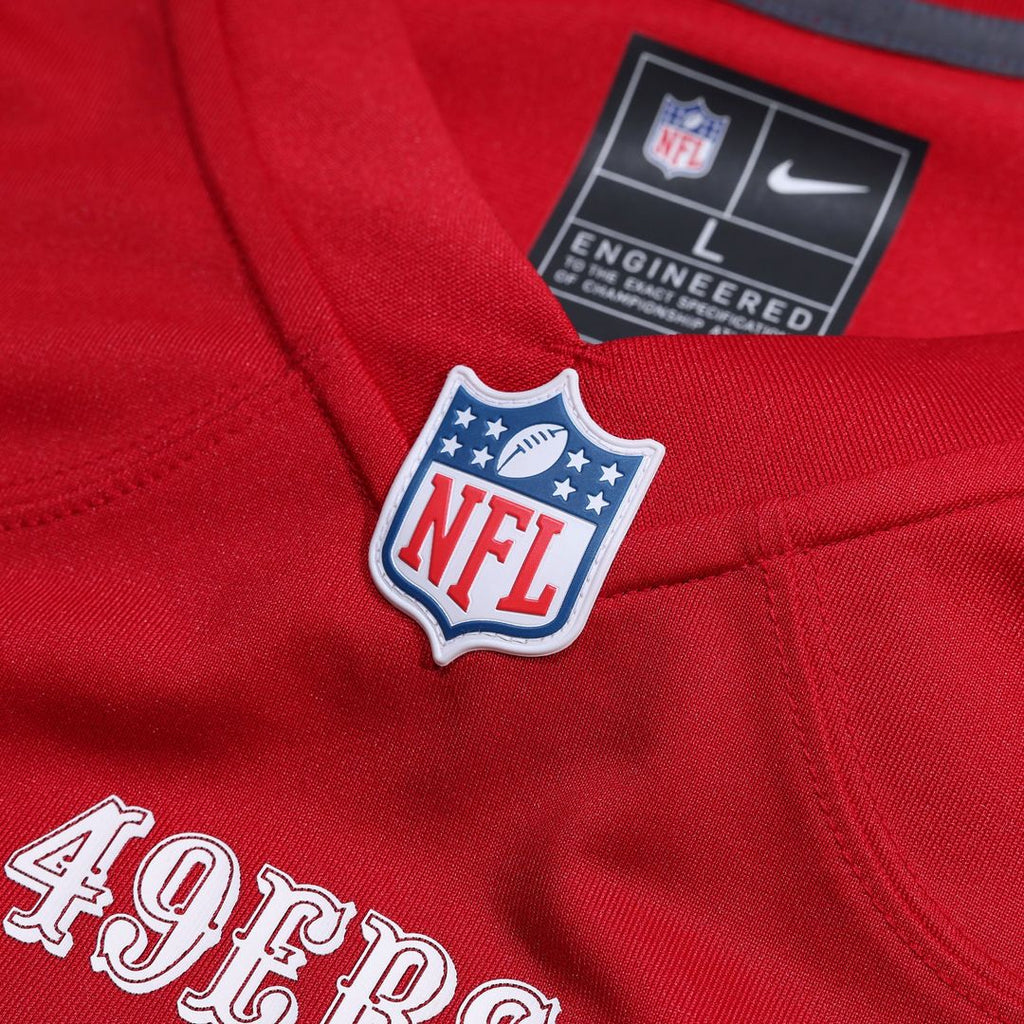 Dominick Puni San Francisco 49ers Team Game Jersey - Scarlet