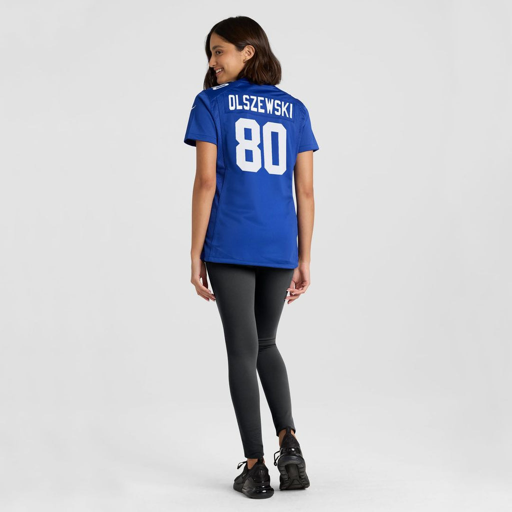 Gunner Olszewski New York Giants Women's Game Jersey - Royal