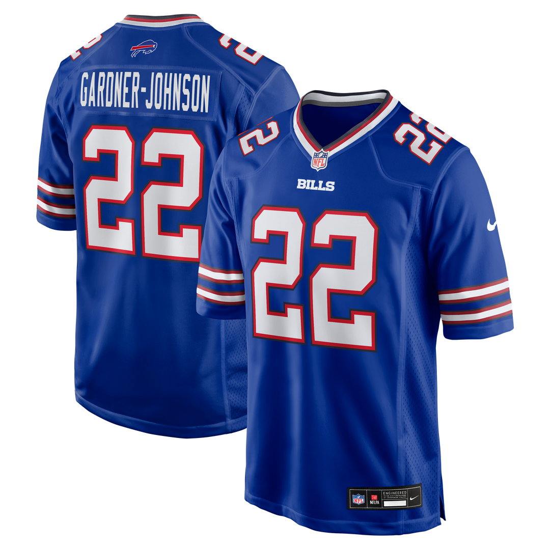 Chauncey Gardner - Johnson Buffalo Bills Team Game Jersey - Royal