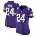 Jay Ward Minnesota Vikings Women's Team Game Jersey - Purple