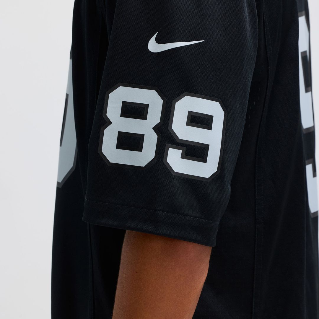 Brock Bowers Las Vegas Raiders Player Game Jersey - Black