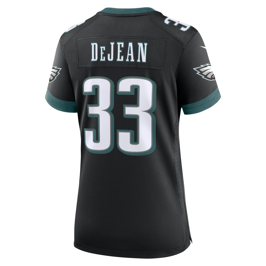 Cooper DeJean Philadelphia Eagles Women's Alternate Game Jersey - Black
