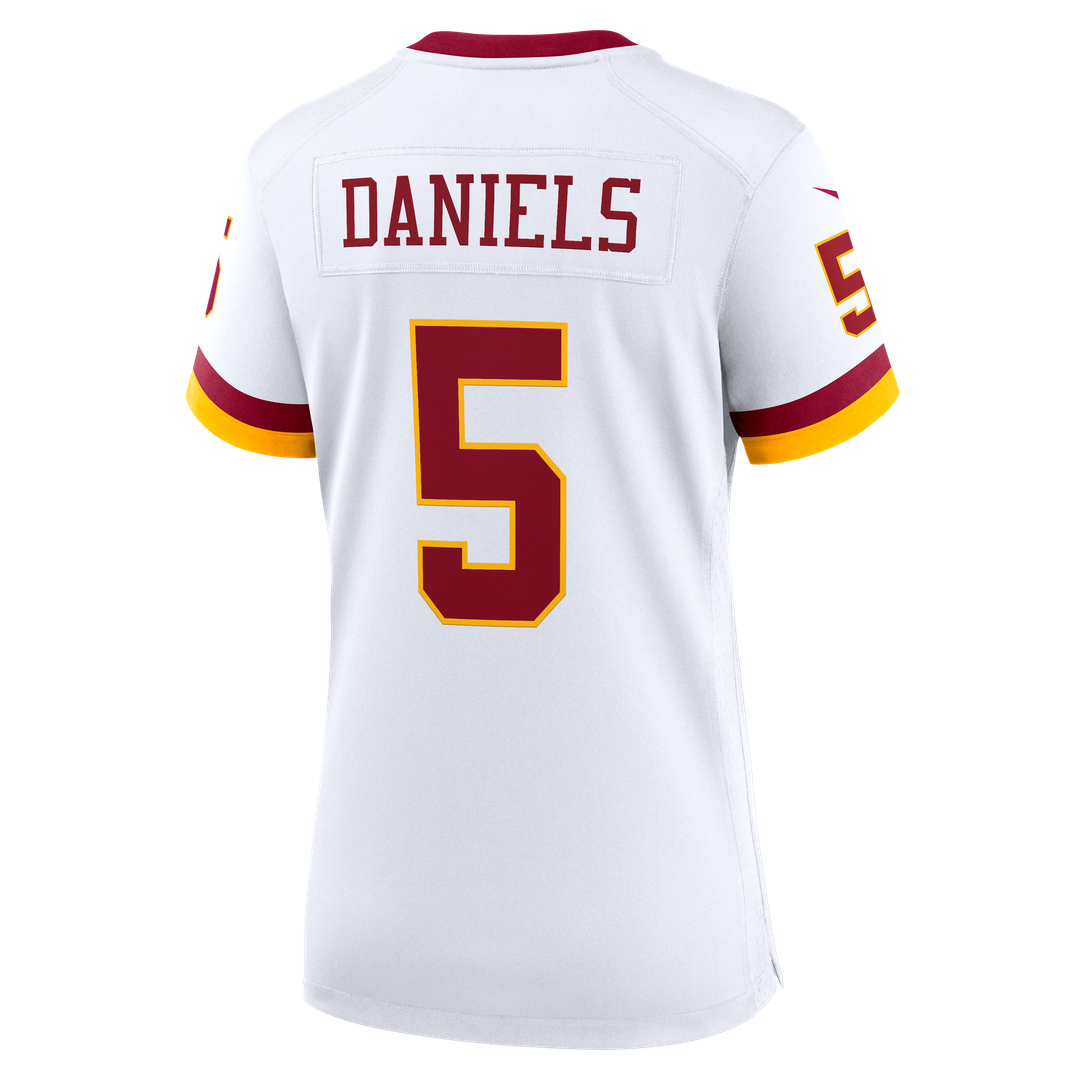Jayden Daniels Washington Commanders Women's Game Super Bowl Era Jersey - White