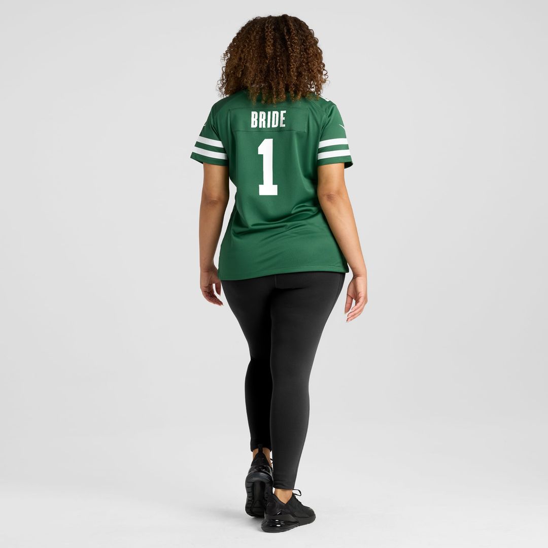 Number 1 Bride New York Jets Women's Game Jersey - Legacy Green