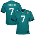 Brian Thomas Jr. Jacksonville Jaguars Youth Team Game Jersey - Teal