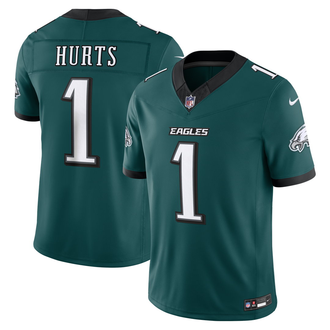 Jalen Hurts Philadelphia Eagles Vapor F.U.S.E. Stitched Limited Jersey - White