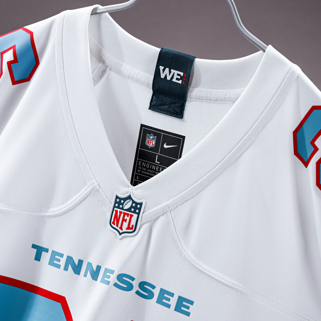 Wan'Dale Robinson Tennessee Titans Team Game Jersey - Light Blue