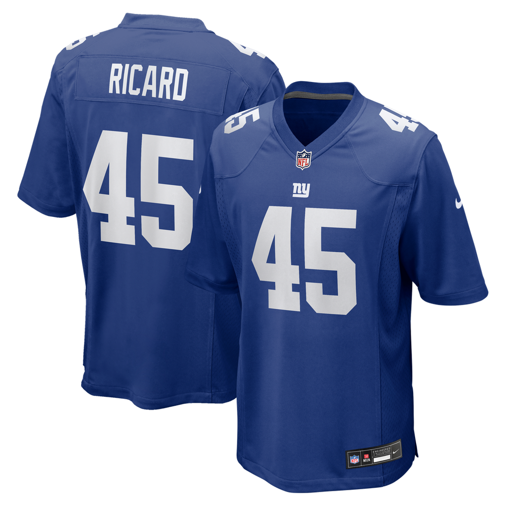 Patrick Ricard New York Giants Team Game Jersey - Royal