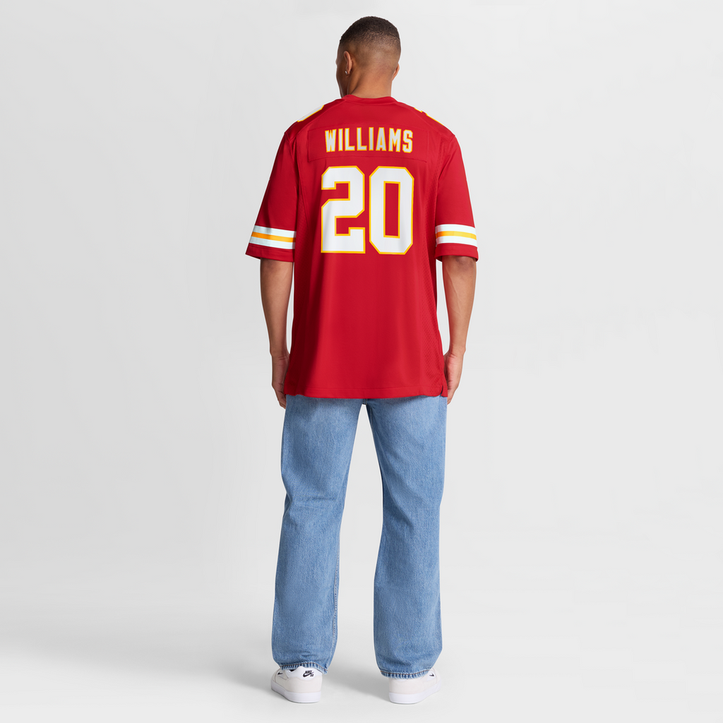 Nohl Williams Kansas City Chiefs Team Game Jersey - Red