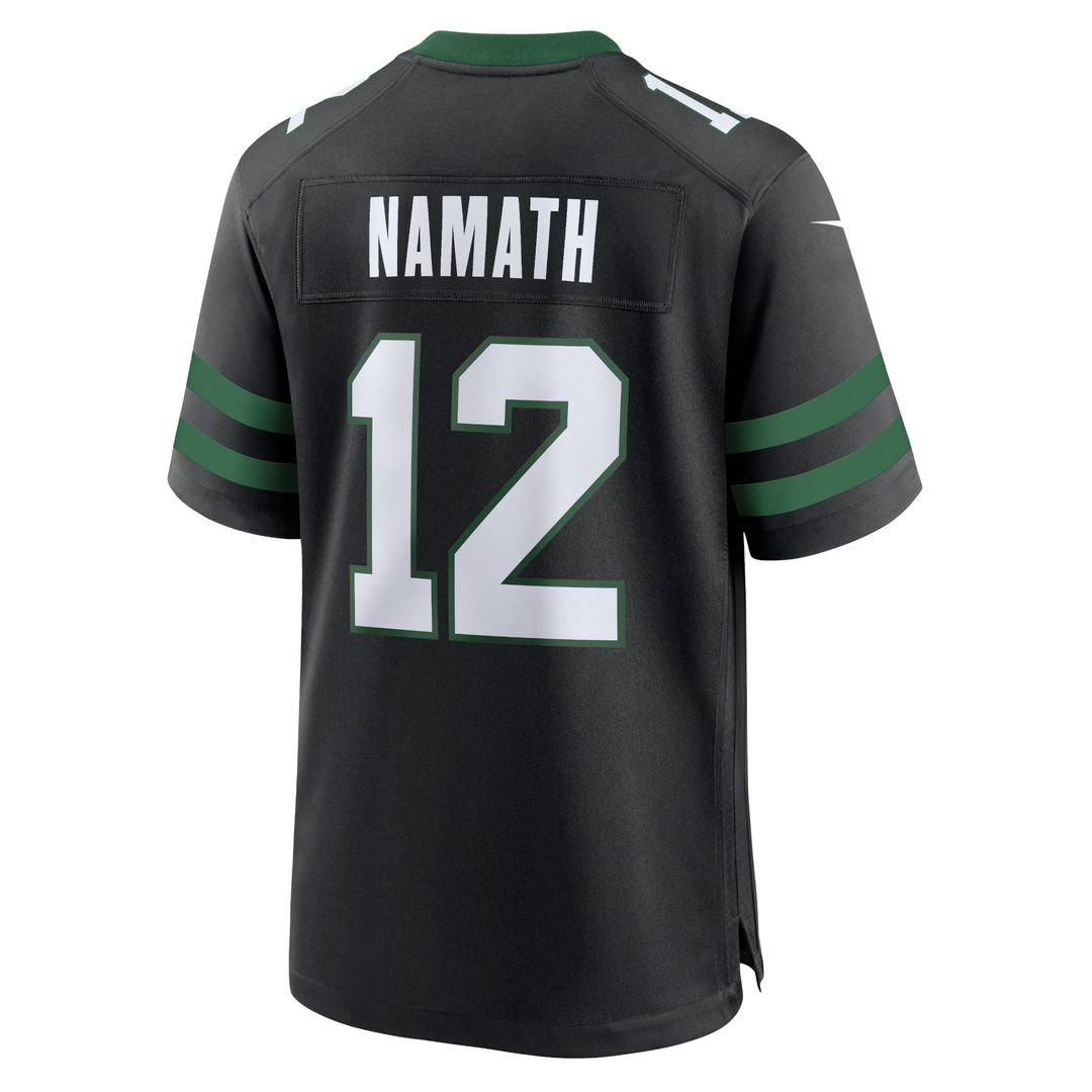 Joe Namath New York Jets Game Jersey - Legacy Green