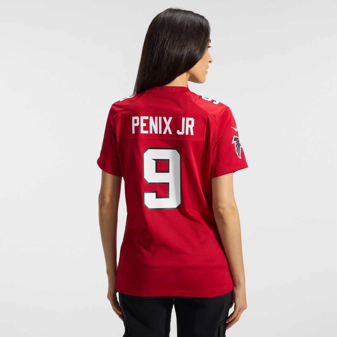 Michael Penix Jr. Atlanta Falcons Women's Alternate Game Jersey - Black