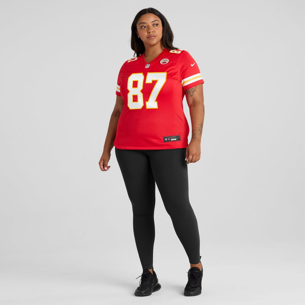 Travis Kelce Kansas City Chiefs Women's Game Jersey - Red