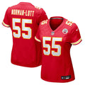 Omarr Norman - Lott Kansas City Chiefs Women's Team Game Jersey - Red