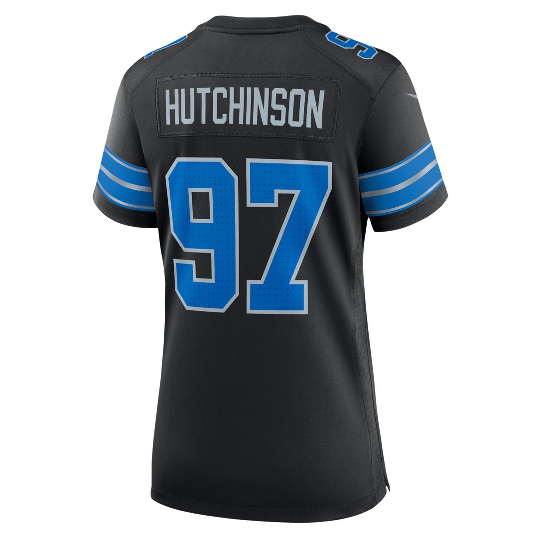 Aidan Hutchinson Detroit Lions Women's Alternate Game Jersey - Blue