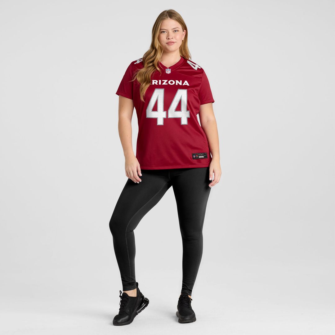 Shawn Bowman Arizona Cardinals Women's Team Game Jersey - Cardinal