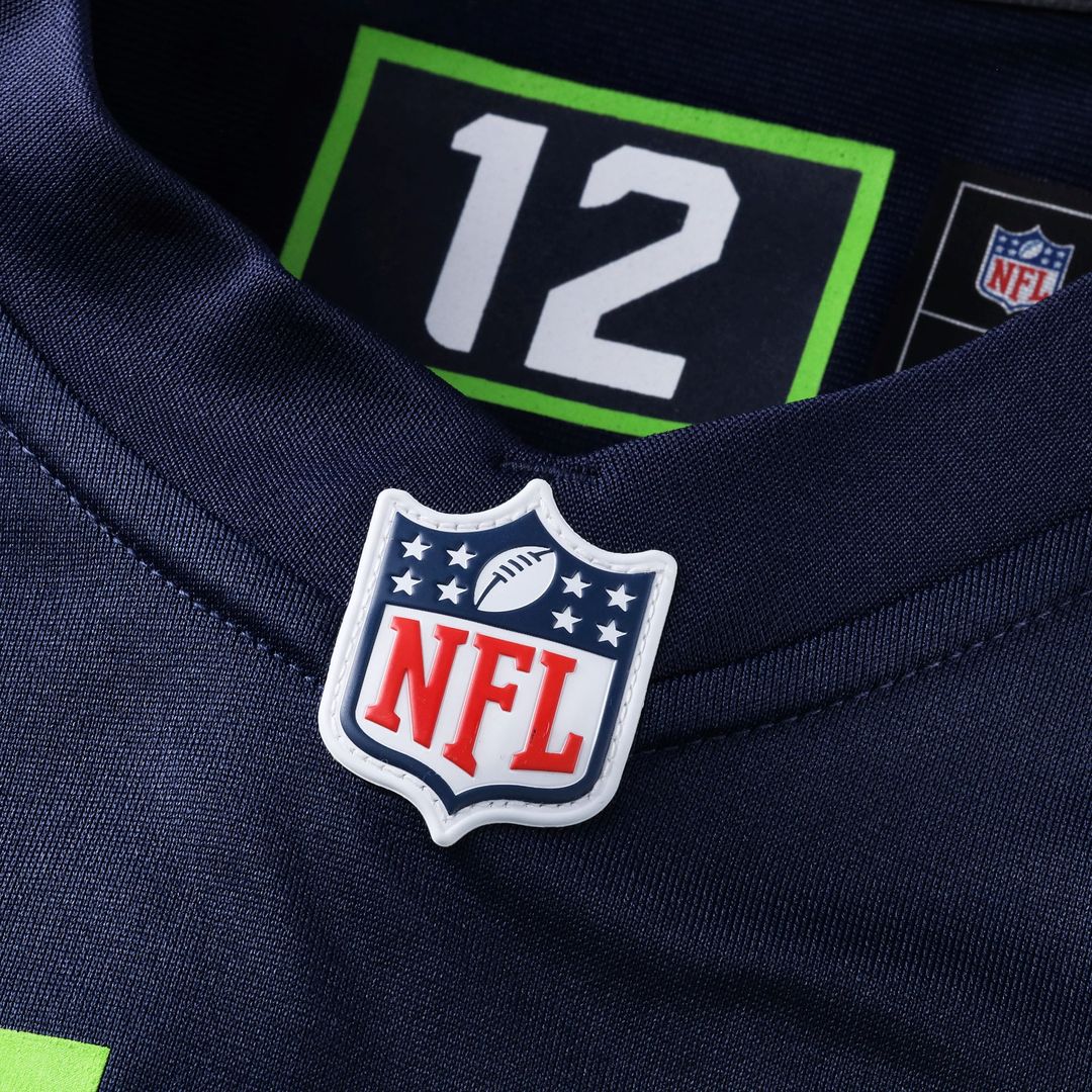 DeMarcus Lawrence Seattle Seahawks Team Game Jersey - College Navy
