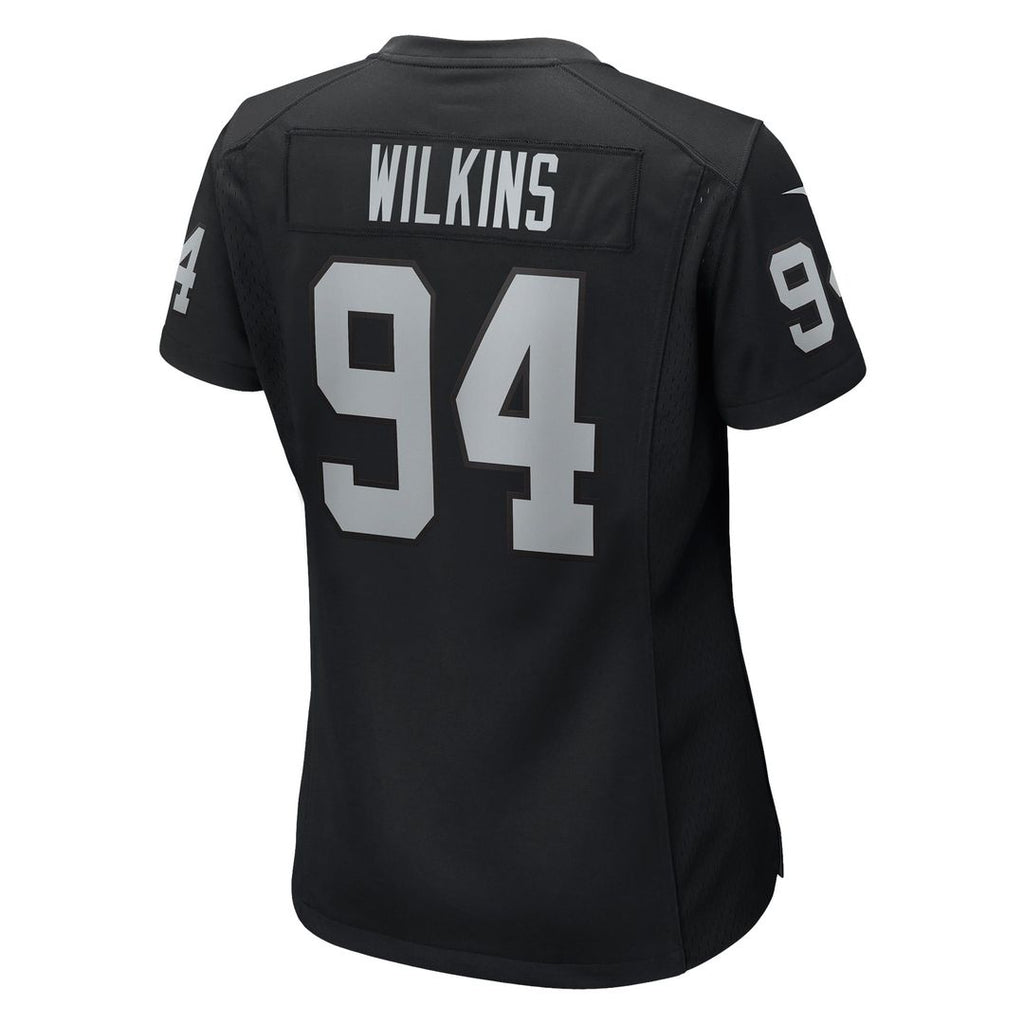 Christian Wilkins Las Vegas Raiders Women's Team Game Jersey - Black
