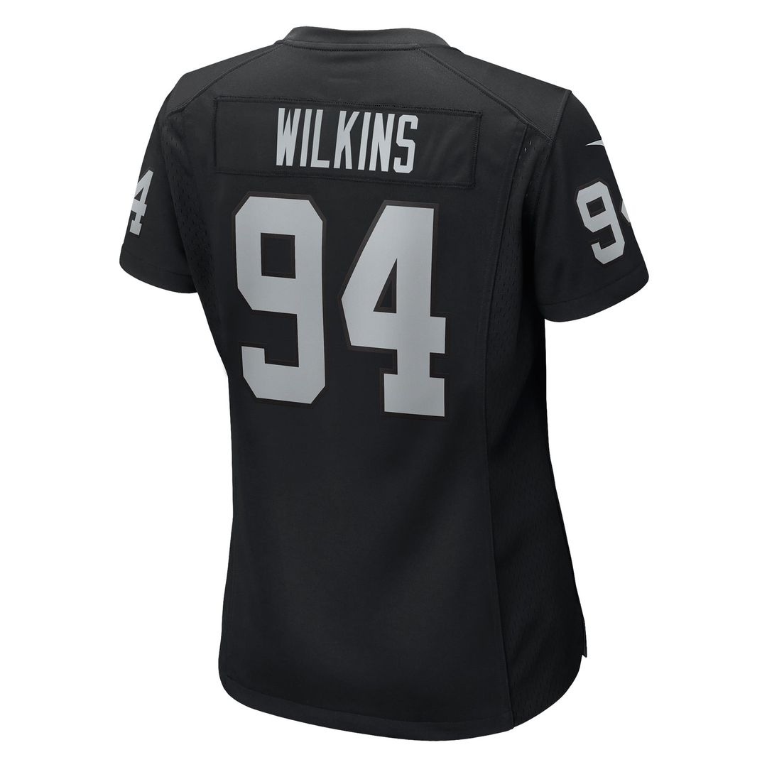 Christian Wilkins Las Vegas Raiders Women's Team Game Jersey - Black