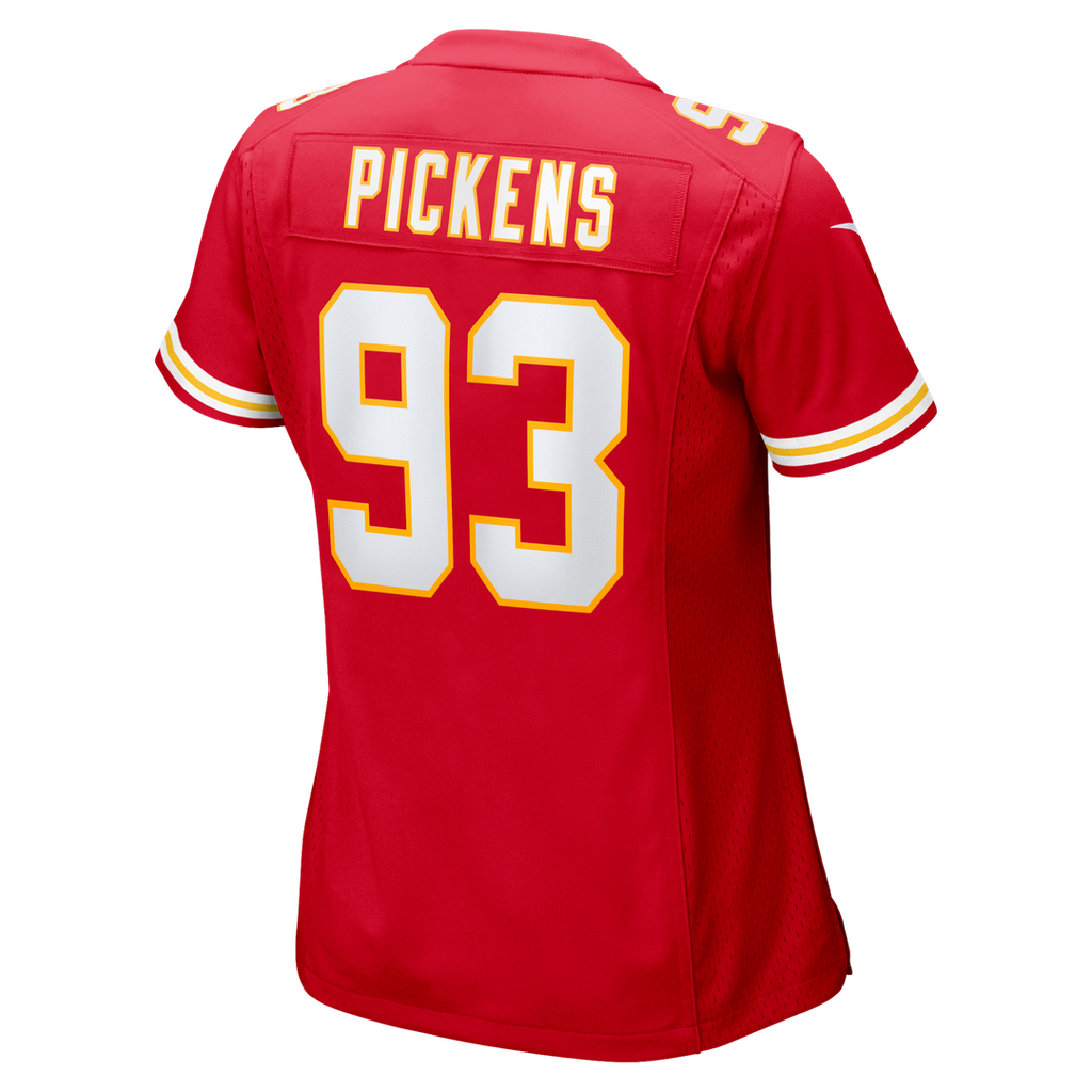 Zacch Pickens Kansas City Chiefs Women's Team Game Jersey - Red