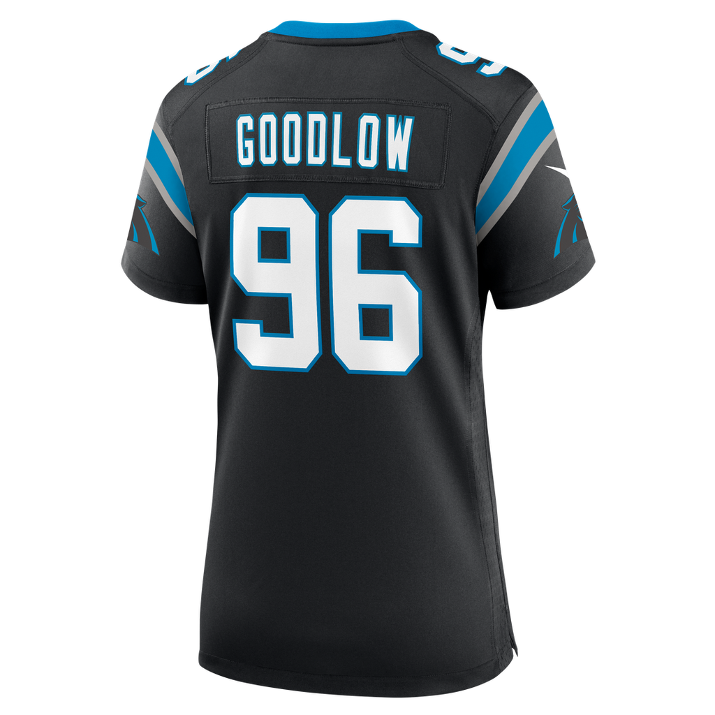 Anthony Goodlow Carolina Panthers Women's Team Game Jersey - Black