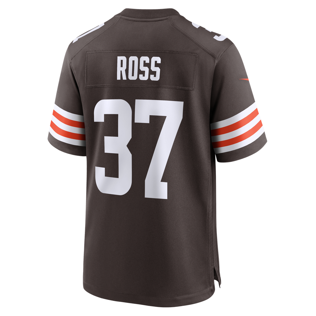 D'Angelo Ross Cleveland Browns Team Game Jersey - Brown