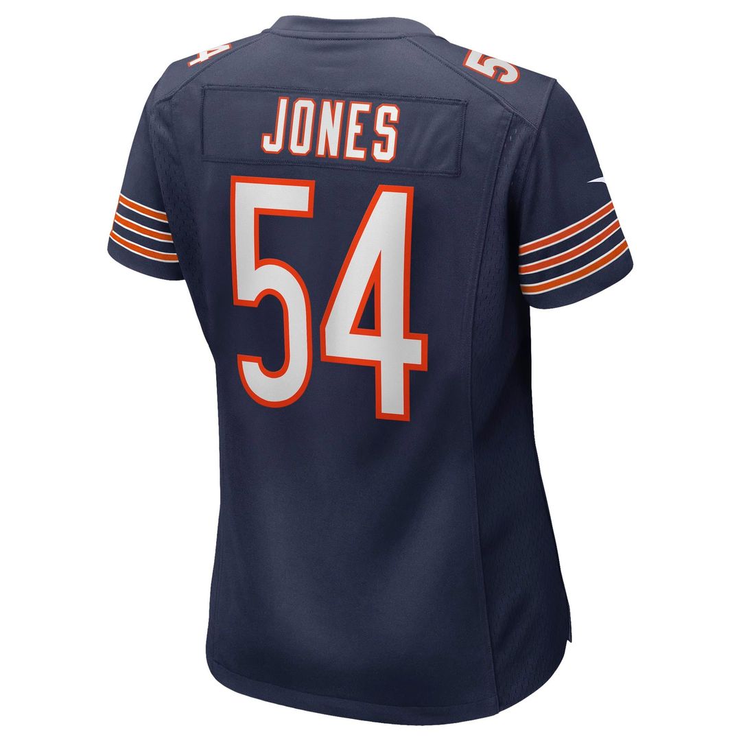 Logan Jones Chicago Bears Women's Team Game Jersey - Navy