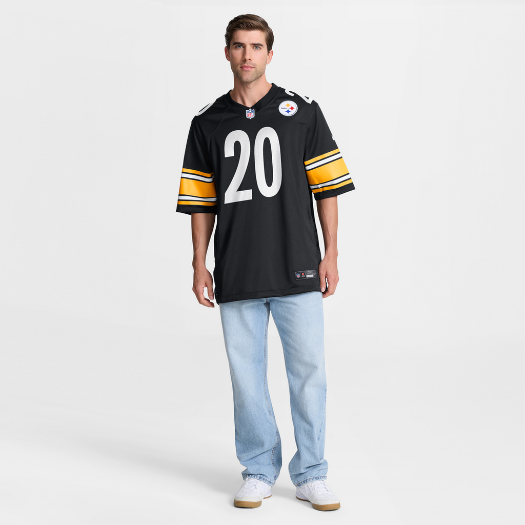 Kaleb Johnson Pittsburgh Steelers Team Game Jersey - Black