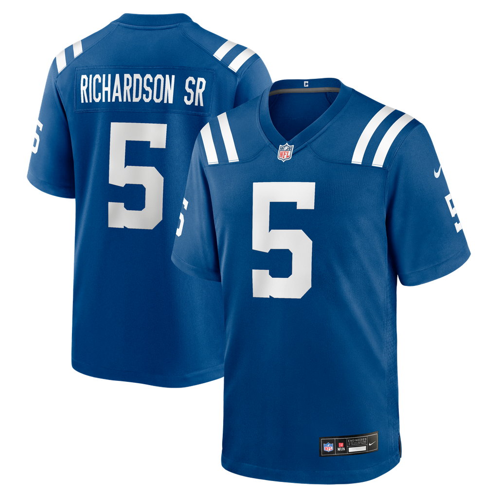 Anthony Richardson Sr. Indianapolis Colts Team Game Jersey - Royal