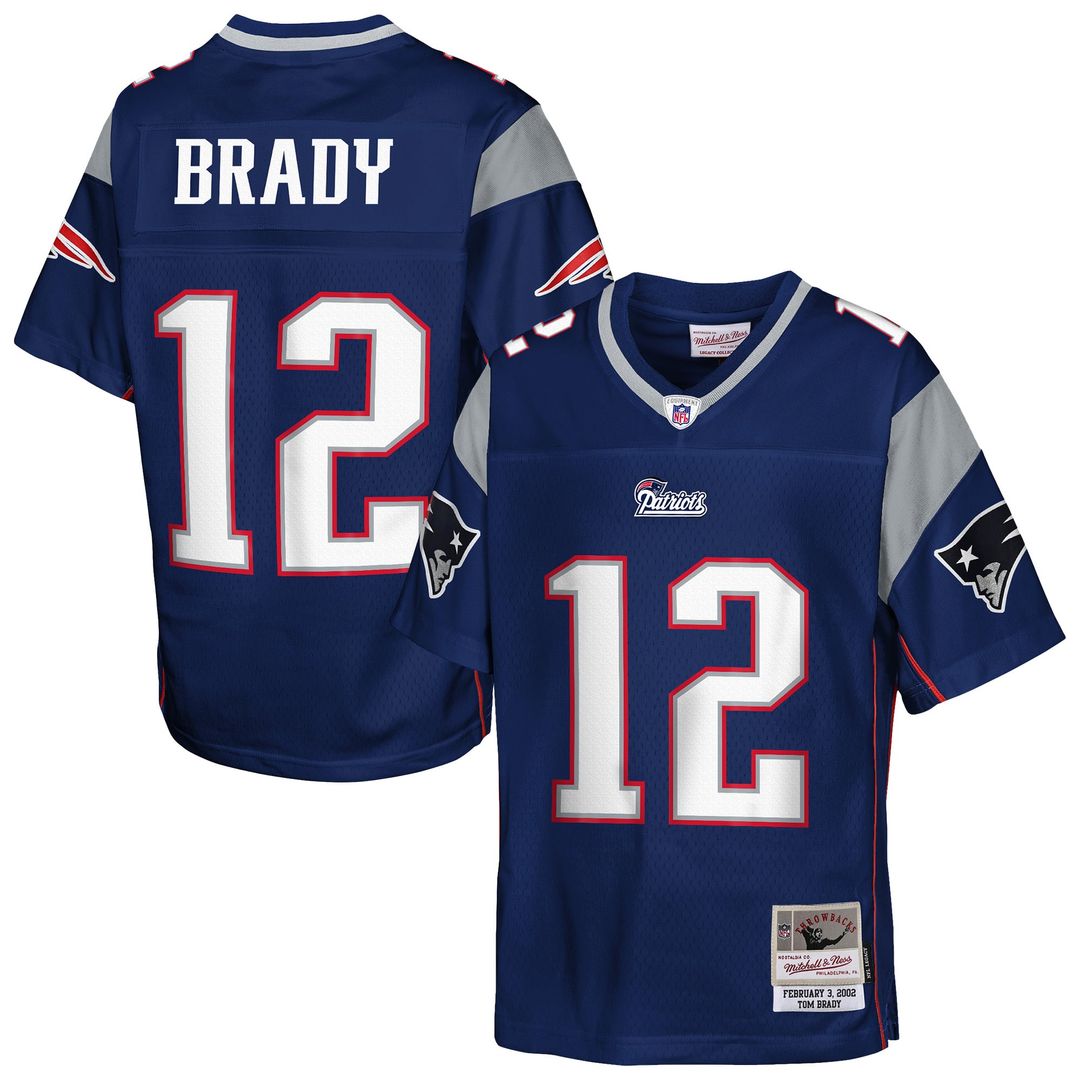 Tom Brady New England Patriots Preschool Legacy Retired Player Jersey - Navy