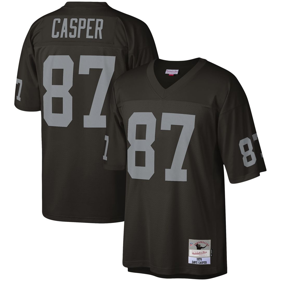 Dave Casper Las Vegas Raiders Legacy Replica Jersey - Black