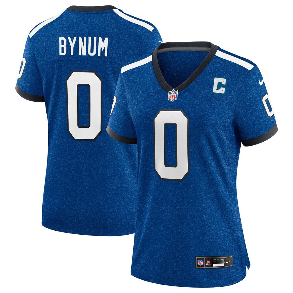 Camryn Bynum Indianapolis Colts Women's Alternate 2 Indiana Nights Game Jersey - Heather Royal