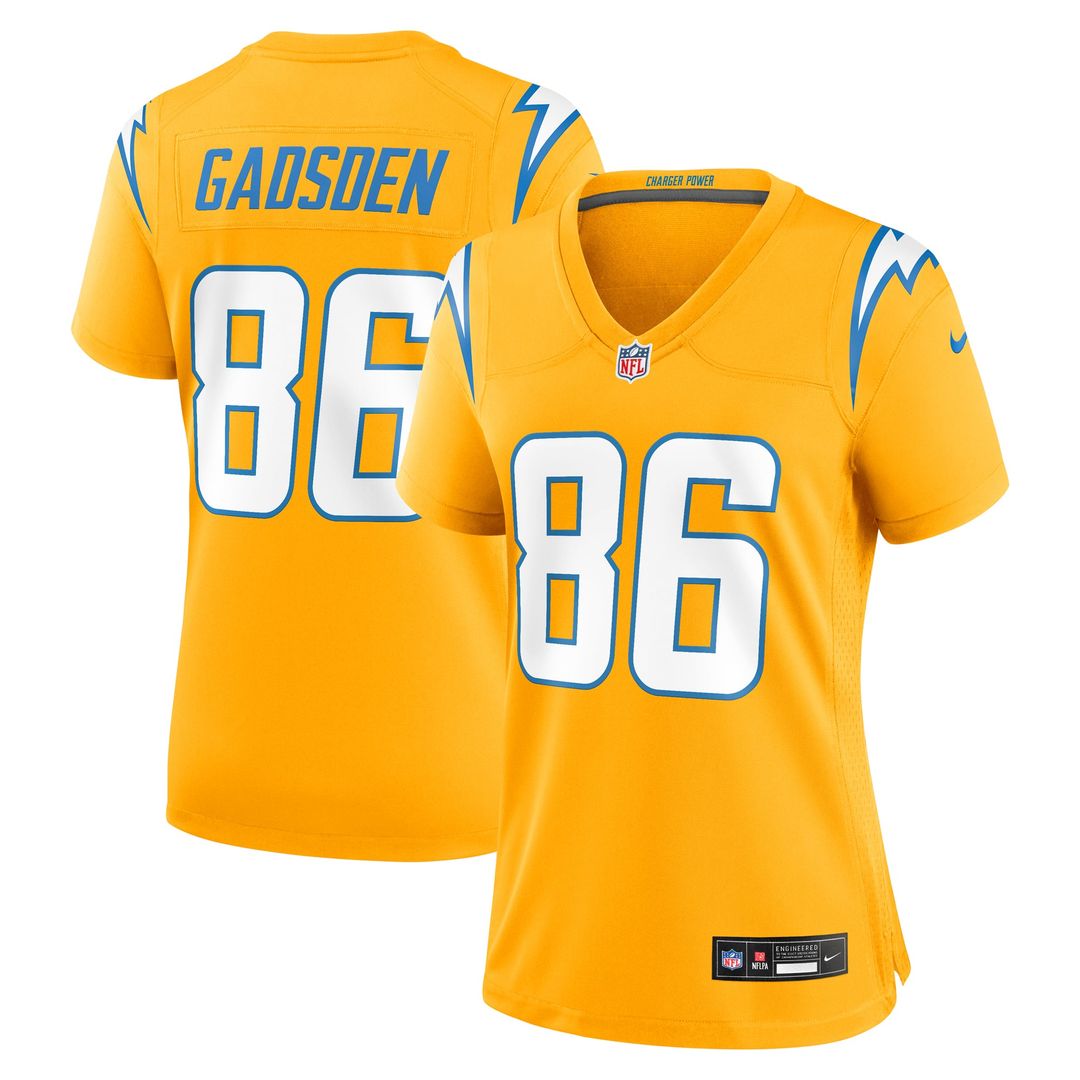 Oronde Gadsden Los Angeles Chargers Women's Team Game Jersey - Powder Blue