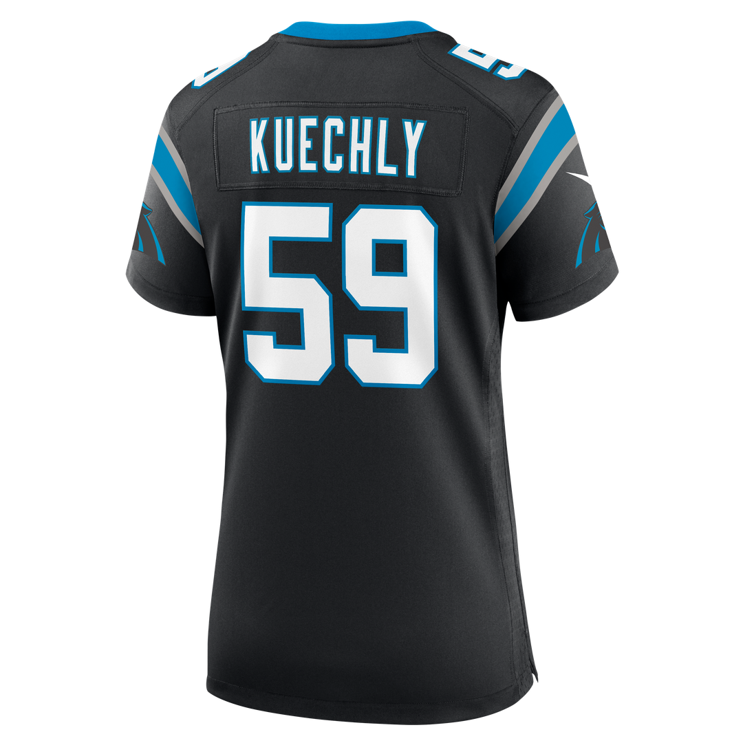 Luke Kuechly Carolina Panthers Women's Team Game Jersey - Black