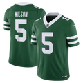 Garrett Wilson New York Jets Team Vapor F.U.S.E. Stitched Limited Jersey - Legacy Green