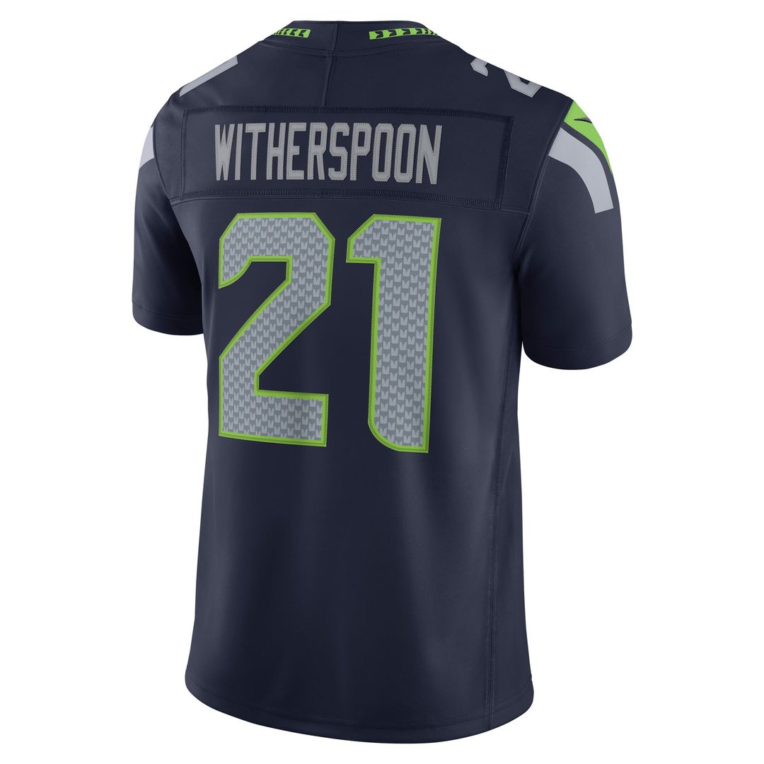 Devon Witherspoon Seattle Seahawks Team Vapor F.U.S.E. Stitched Limited Jersey - College Navy
