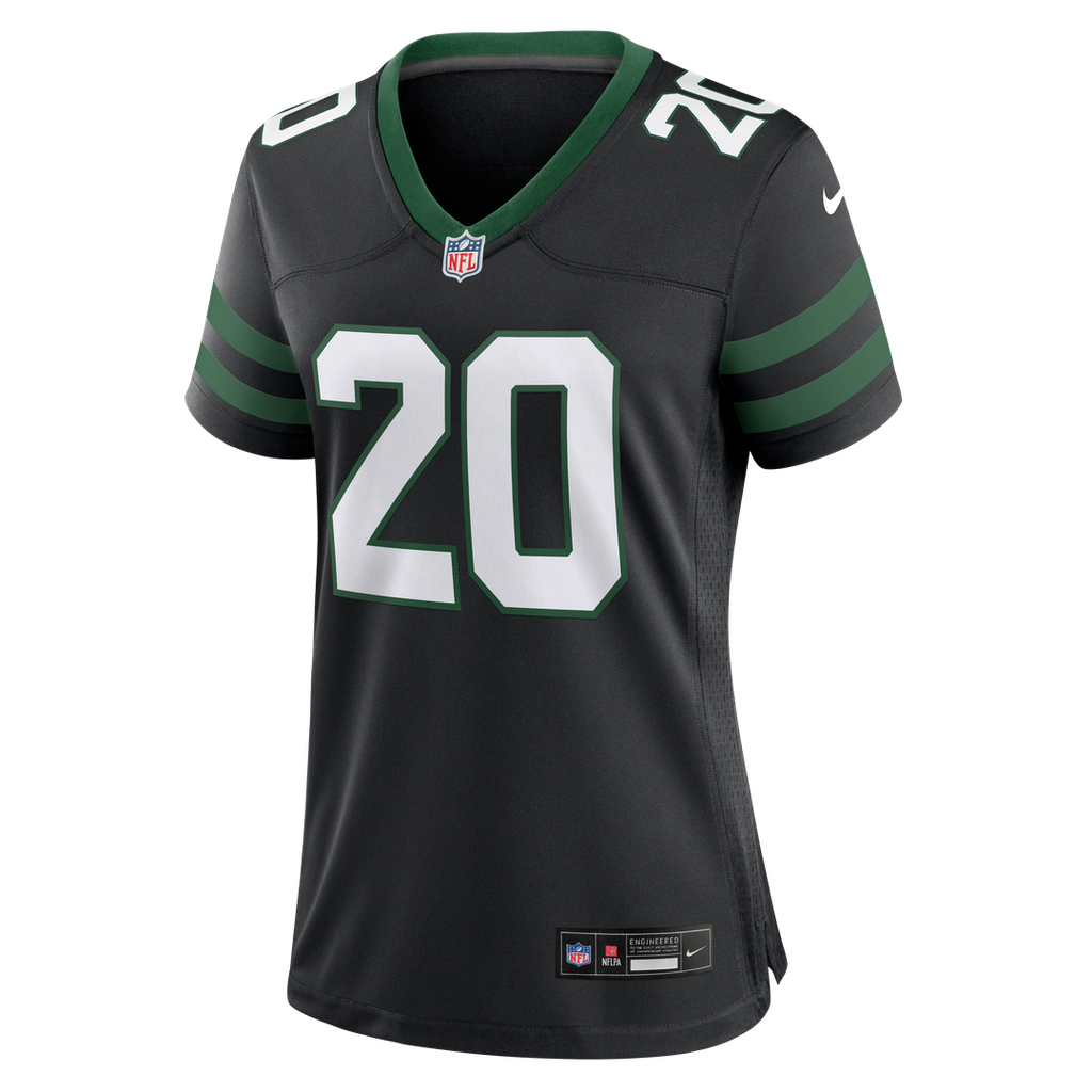 Breece Hall New York Jets Women's Alternate Game Jersey - Legacy Black