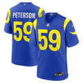 Darryl Peterson Los Angeles Rams Game Jersey - Royal