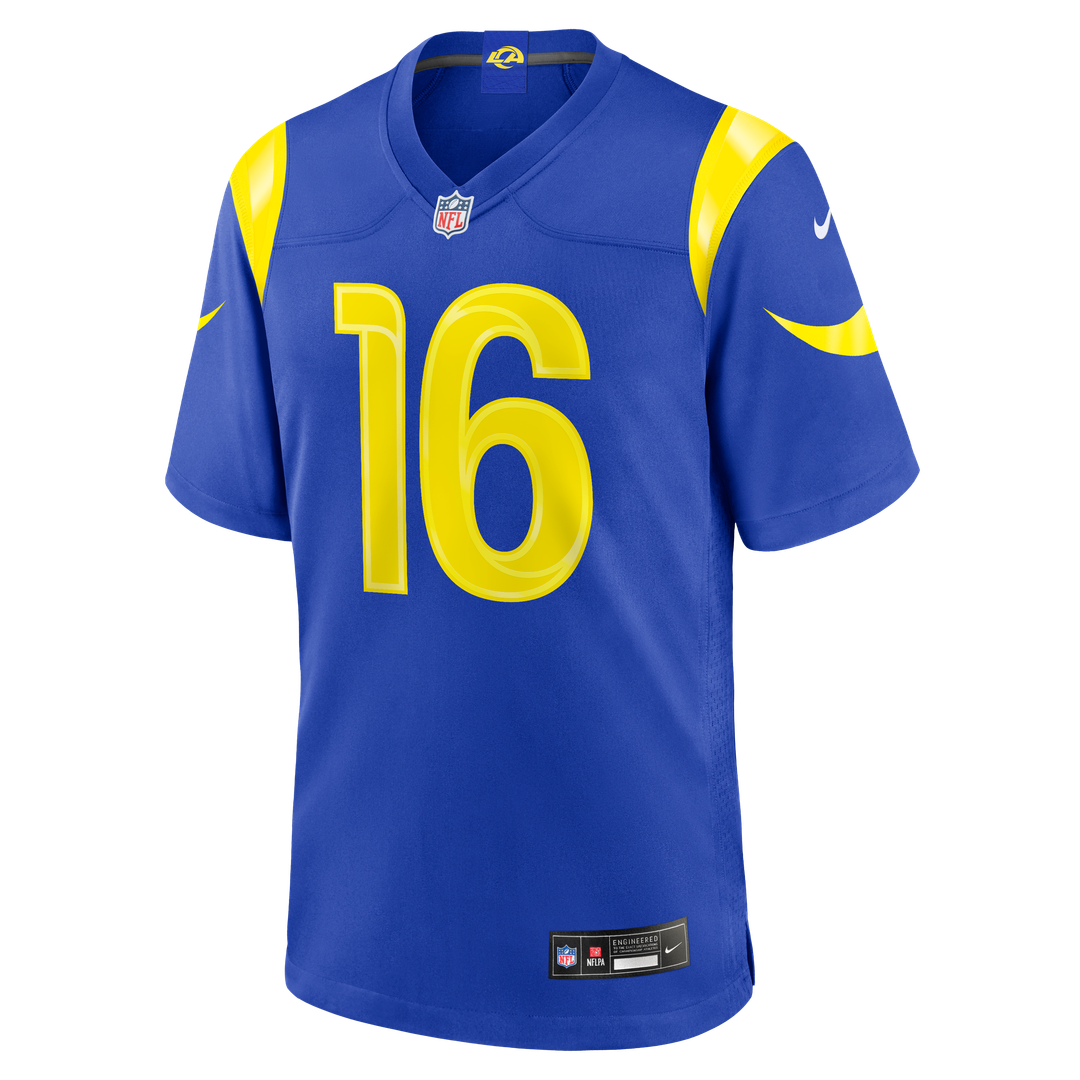 Matthew Caldwell Los Angeles Rams Team Game Jersey - Royal