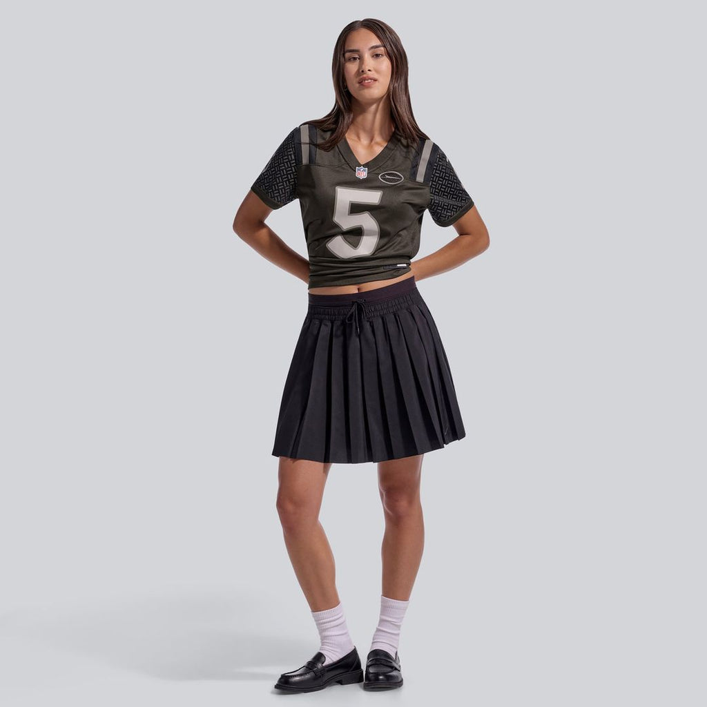 Garrett Wilson New York Jets Women's Rivalries Collection Game Jersey - Green