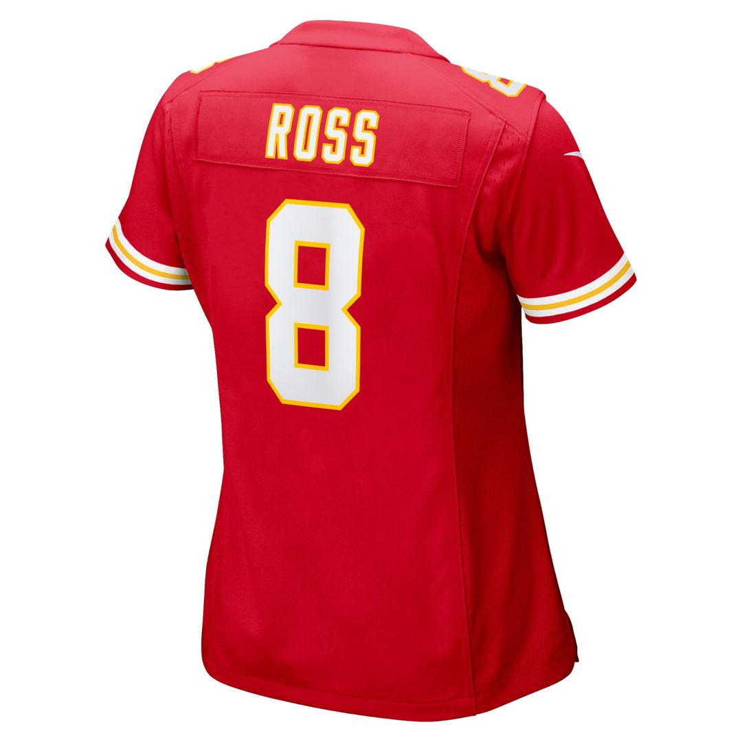 Justyn Ross Kansas City Chiefs Women's Home Game Player Jersey - Red