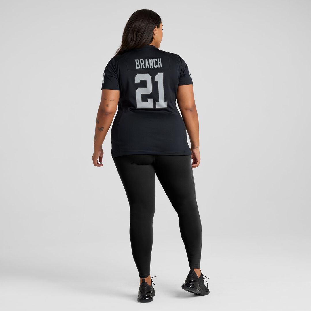 Cliff Branch Las Vegas Raiders Women's Retired Player Game Jersey - Black