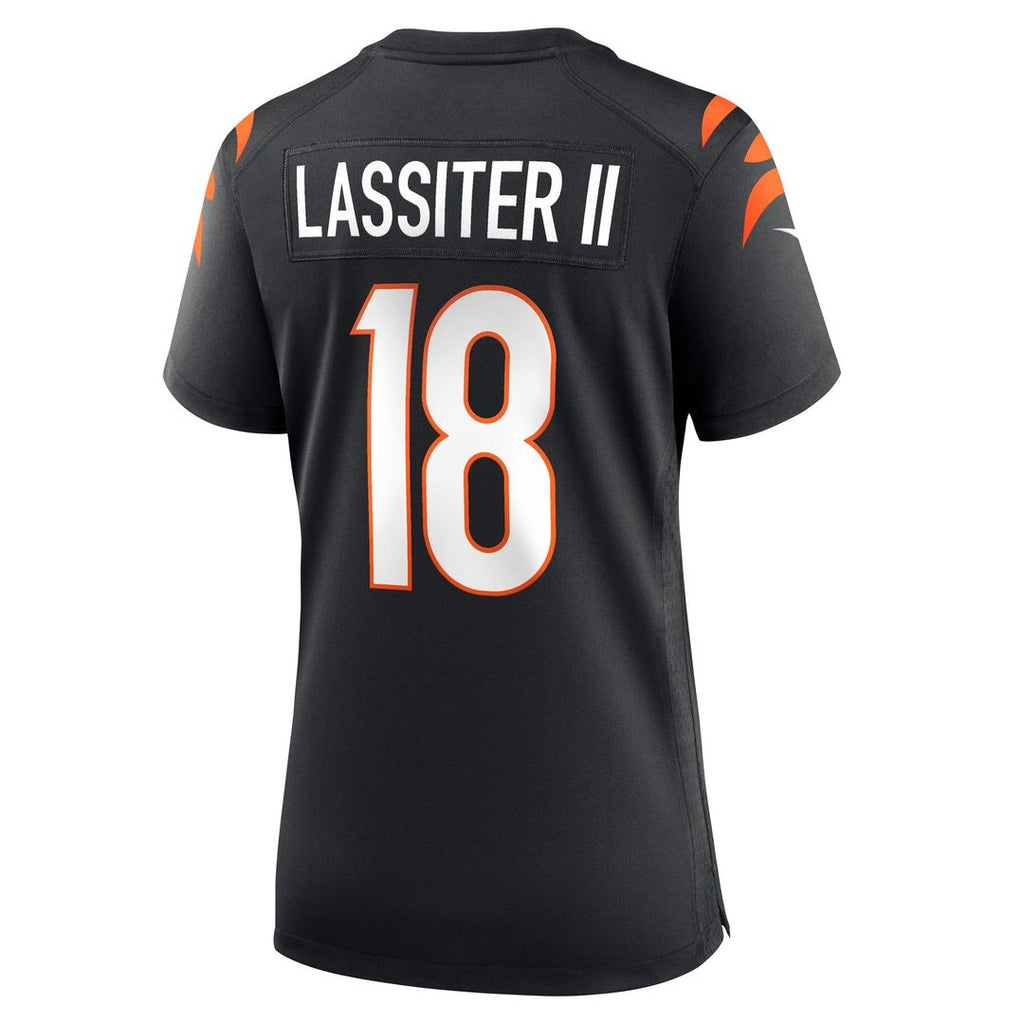 Kwamie Lassiter II Cincinnati Bengals Women's Game Player Jersey - Black