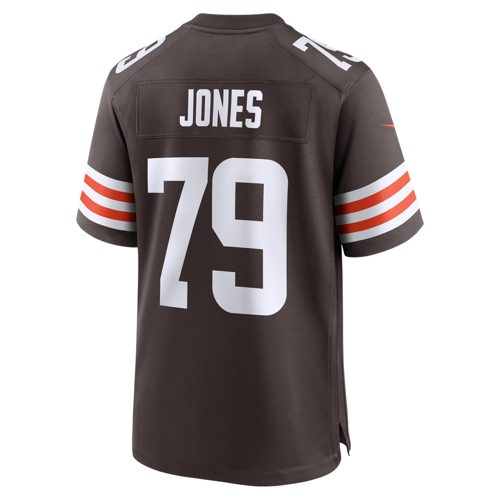 Dawand Jones Cleveland Browns Team Game Jersey - Brown