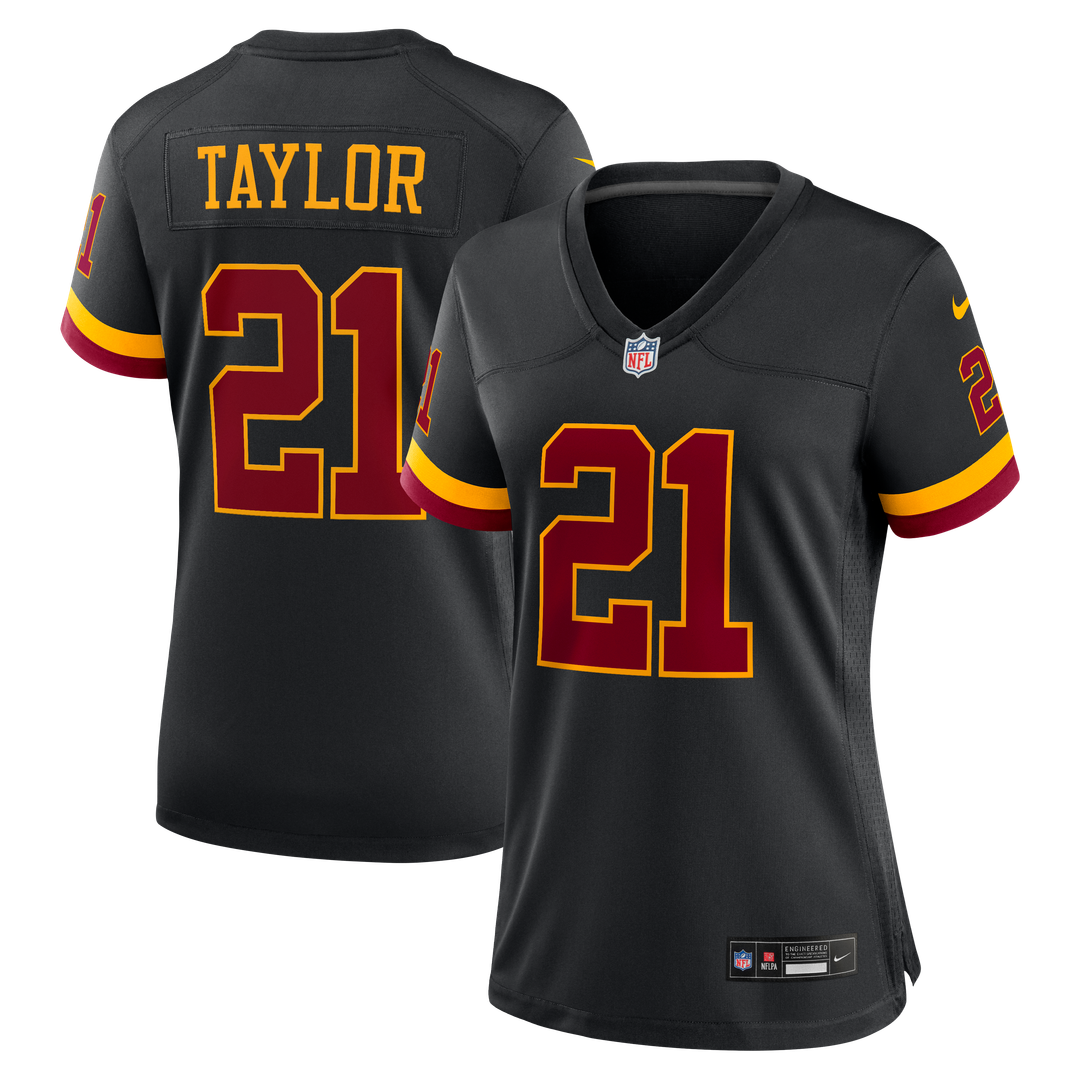 Sean Taylor Washington Commanders Women's Hail Raiser Alternate Retired Game Jersey - Black
