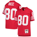 Jerry Rice San Francisco 49ers Youth 1990 Legacy Retired Player Jersey - Scarlet