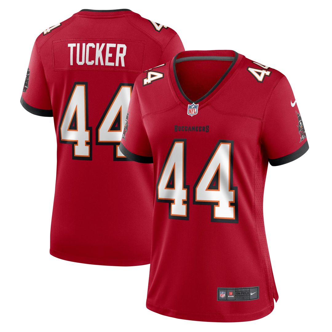 Sean Tucker Tampa Bay Buccaneers Women's Game Jersey - Red