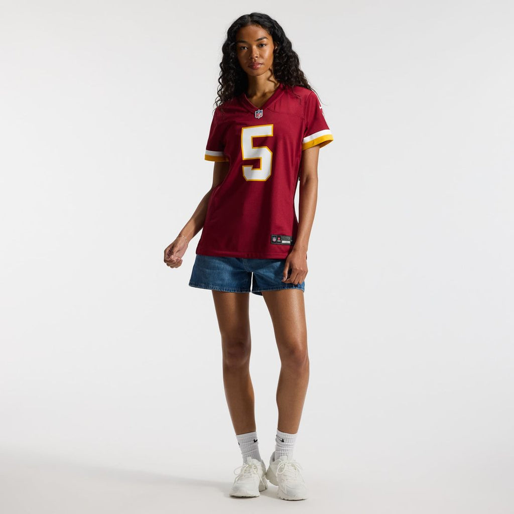 Jayden Daniels Washington Commanders Women's Game Super Bowl Era Jersey - White
