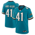 Josh Hines - Allen Jacksonville Jaguars Prowler Throwback Player Game Jersey - Teal