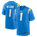 Akheem Mesidor Los Angeles Chargers Team Game Jersey - Powder Blue