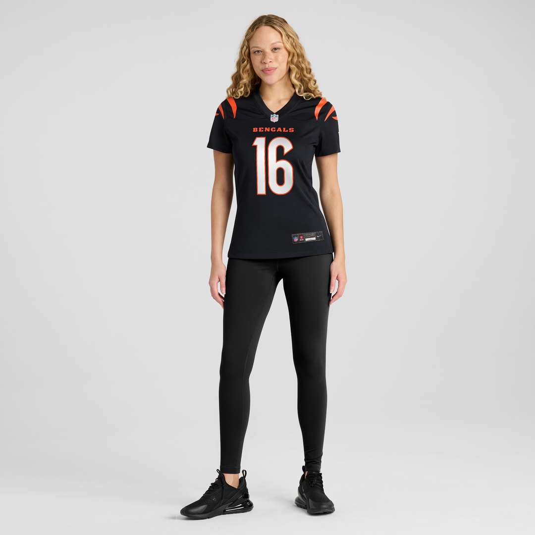 Joe Flacco Cincinnati Bengals Women's Team Game Jersey - Black